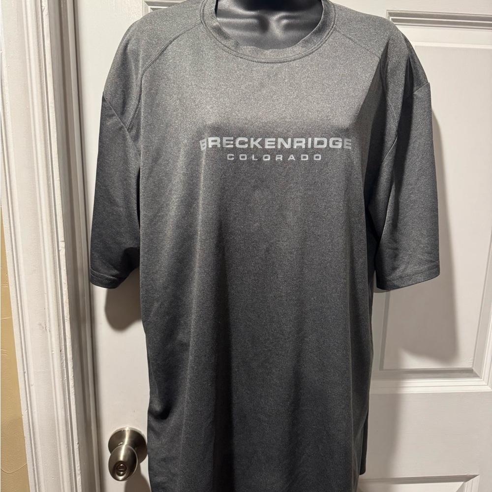 Breckenridge Colorado Men's Dark Gray Tee